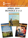 Cover image for Harlequin Superromance April 2014 - Bundle 2 of 2: Winning Over Skylar\The Soldier's Promise\That Wild Cowboy